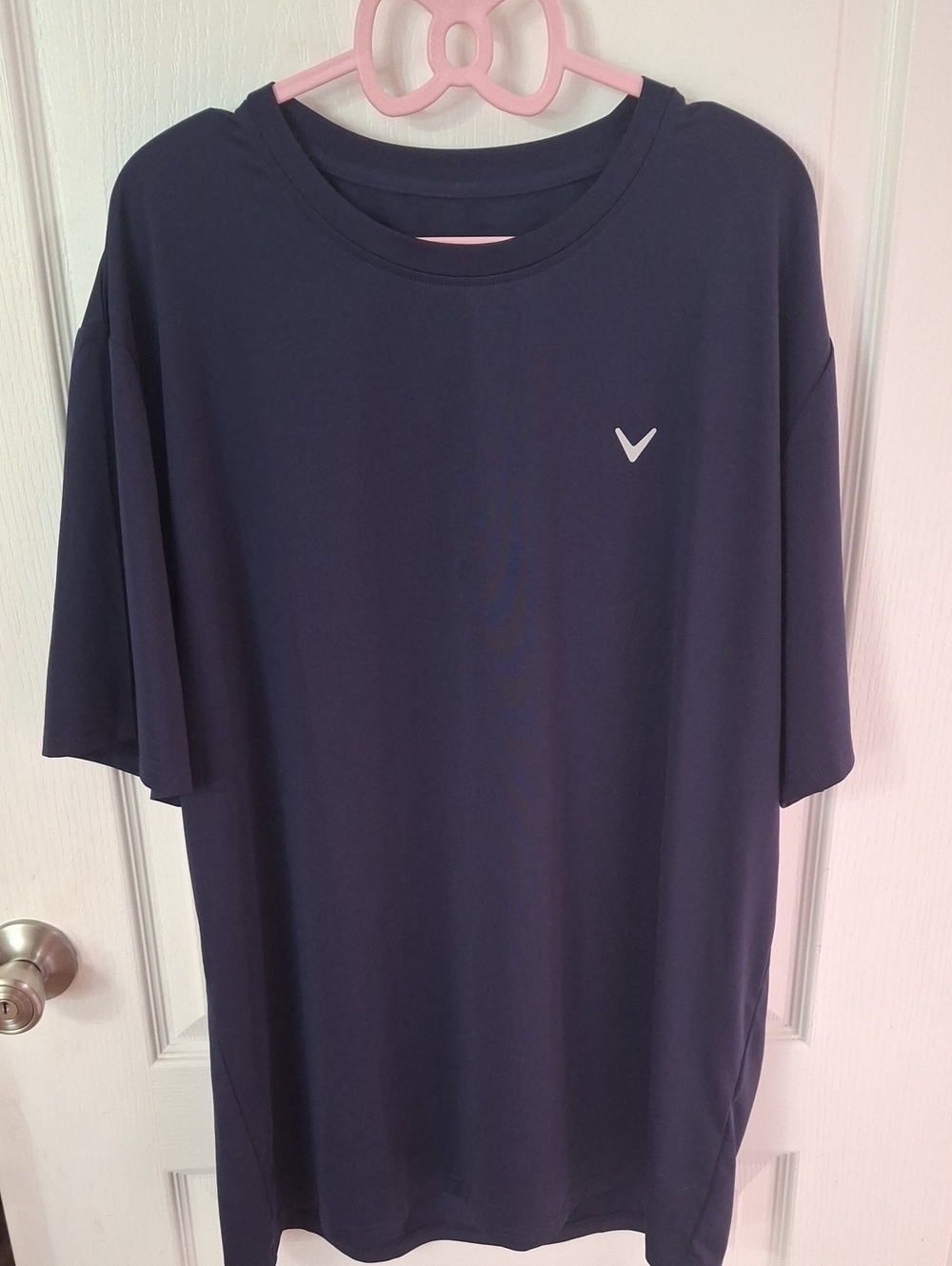 Callaway Opti-Dri Navy Blue Performance Golf T-Shirt